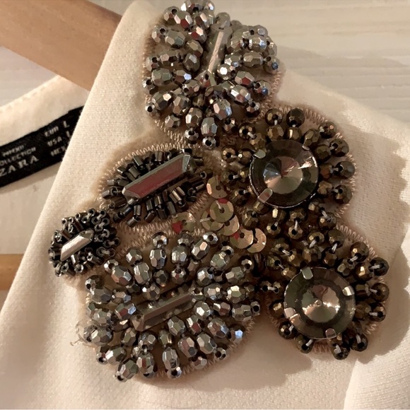 Cute Cocktail ZARA Dress Size L - Picture 8 of 9